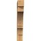 Ekena Millwork Balboa Block Smooth Bracket, Western Red Cedar, 5 1/2"W x 34"D x 38"H BKT06X34X38BOA05SWR - alternate 2